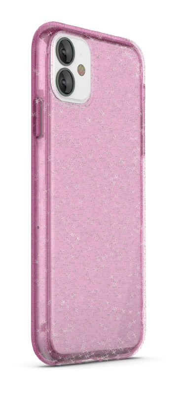 Pink Glimmering slim case for iPhone 11 cell phone