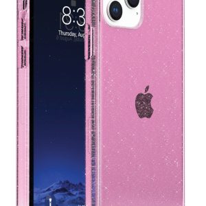 Pink Glimmering slim case for iPhone 12 mini cell phone