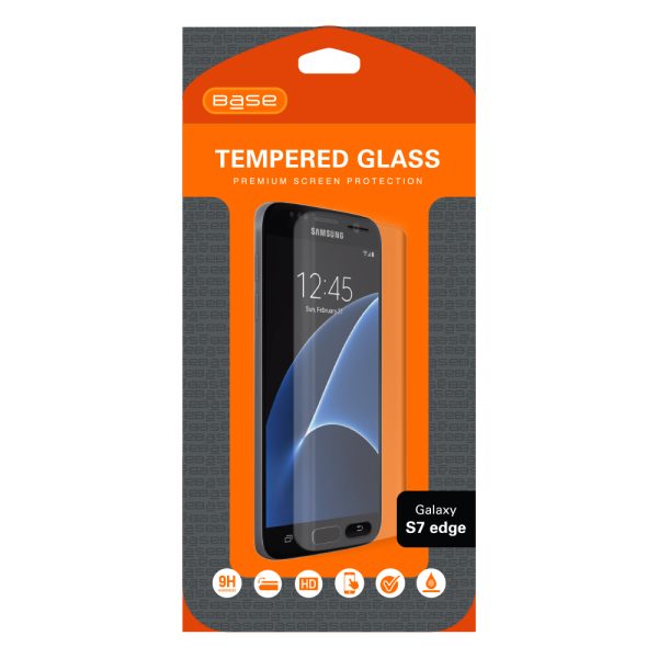 Base Tempered Glass Screen Protector For Galaxy S7 Edge