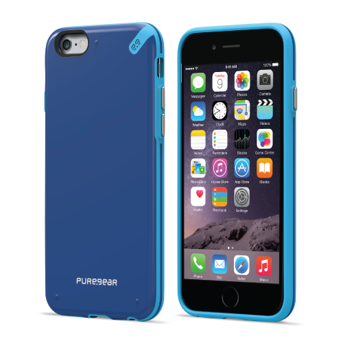 Iphone 6 Plus Puregear Slim Shell Case - Pacific Blue