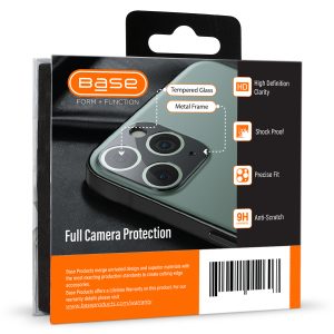 Base Aluminum Camera Lens Glass Protector for iPhone 12