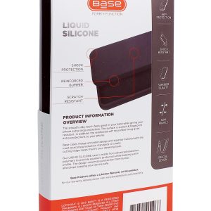 Base Liquid Silicone Gel/Rubber Case Samsung Galaxy S21PLUS - Red