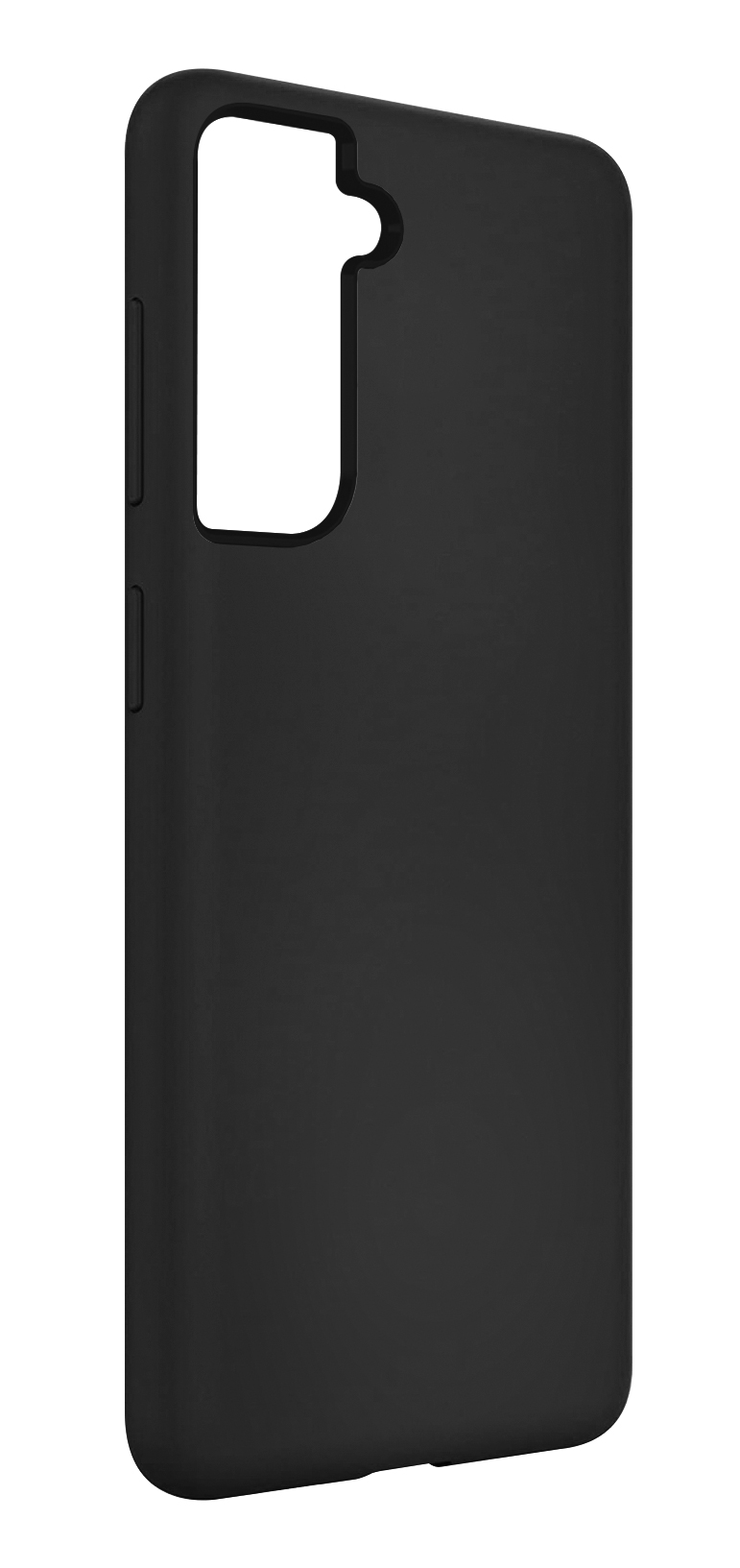 Base Liquid Silicone Gel/Rubber Case Samsung Galaxy S21PLUS - Black