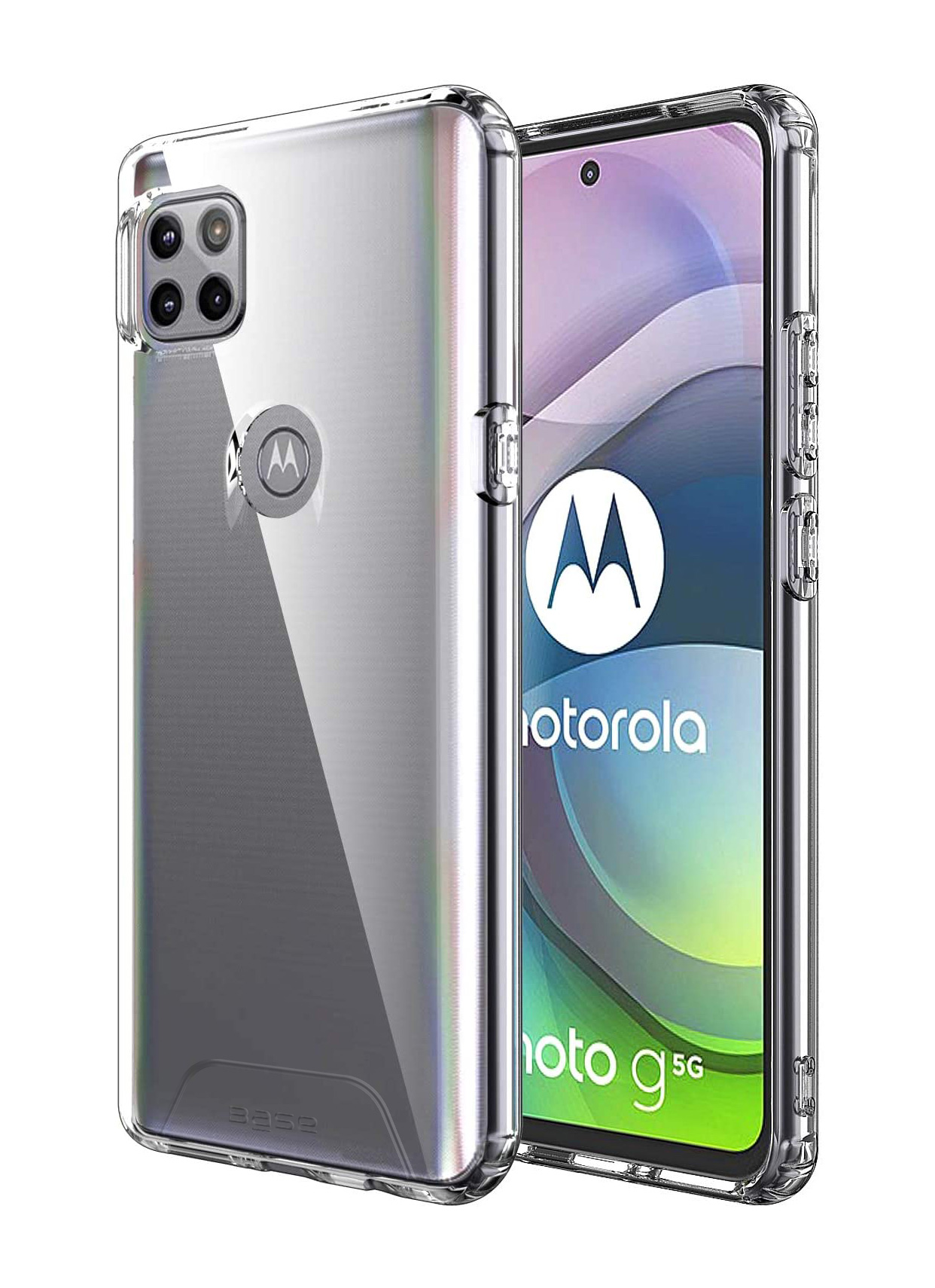 crystal clear Slim Protective Case for Moto One Ace 5G cell phones