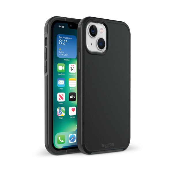 Black rugged protective case for iPhone 13 Mini cell phones