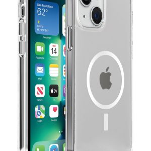 Clear MagCharge protective case for iPhone 13 Mini Cell Phones