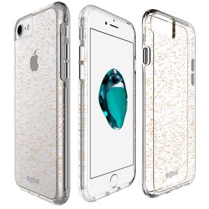 iPhone 6/7/8/SE2/SE3 Reinforced Gold Glitter Case - Power Peak Products