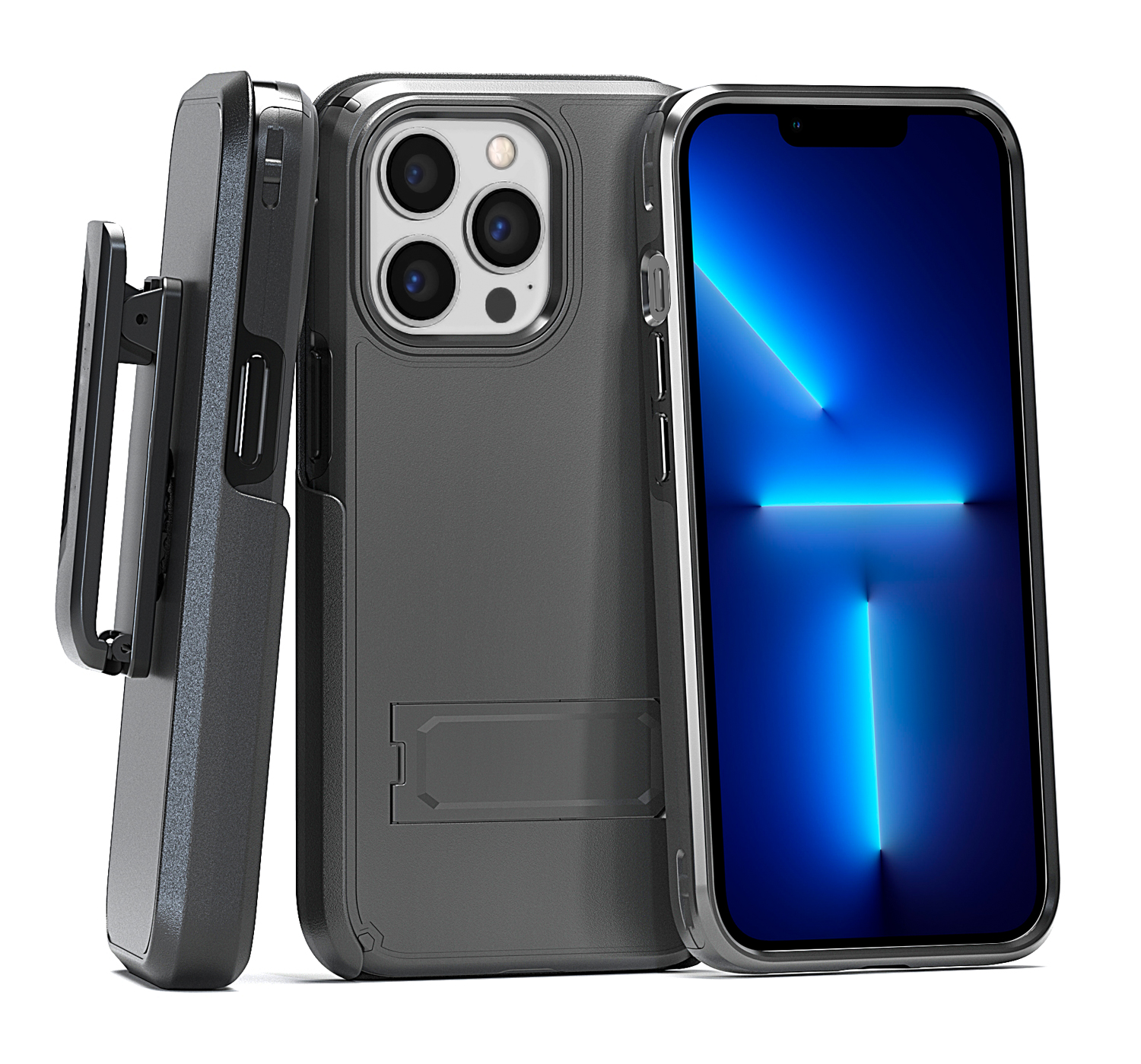 Base Duraclip Case for iPhone 13 Pro Max with Belt Clip Holster