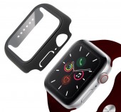 Full coverage tempered glass bumper base for Apple Watch 7 Large size (45mm)