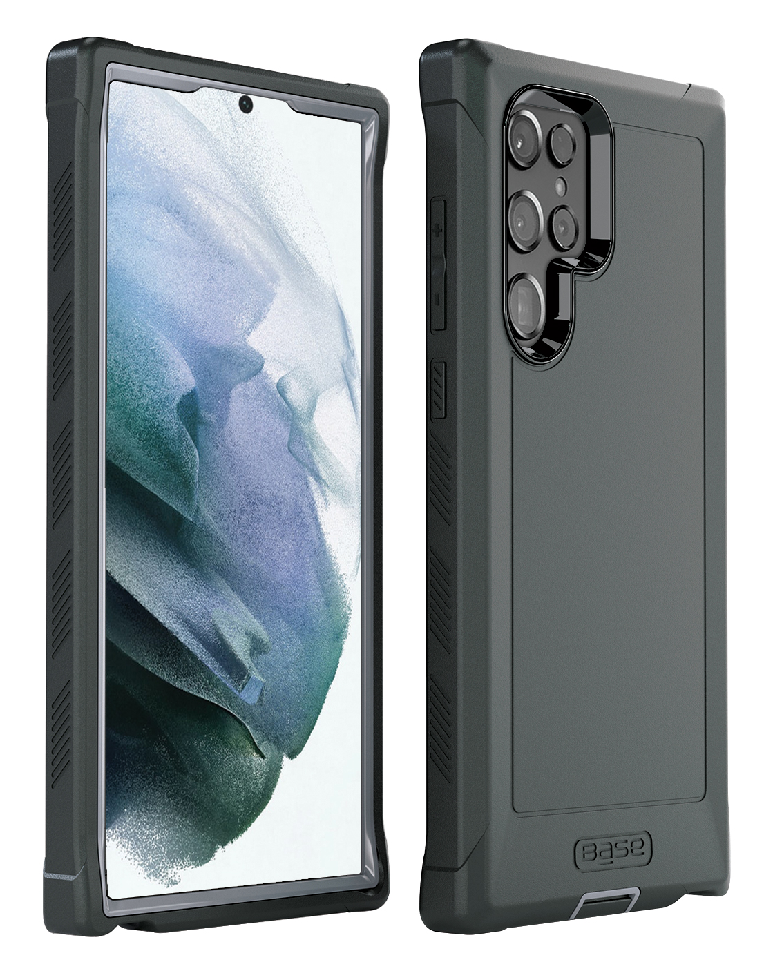 Black boulder military case for Samsung S22 Ultra cell phones