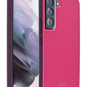 Pink rugged case protector for Samsung S22 cell phones