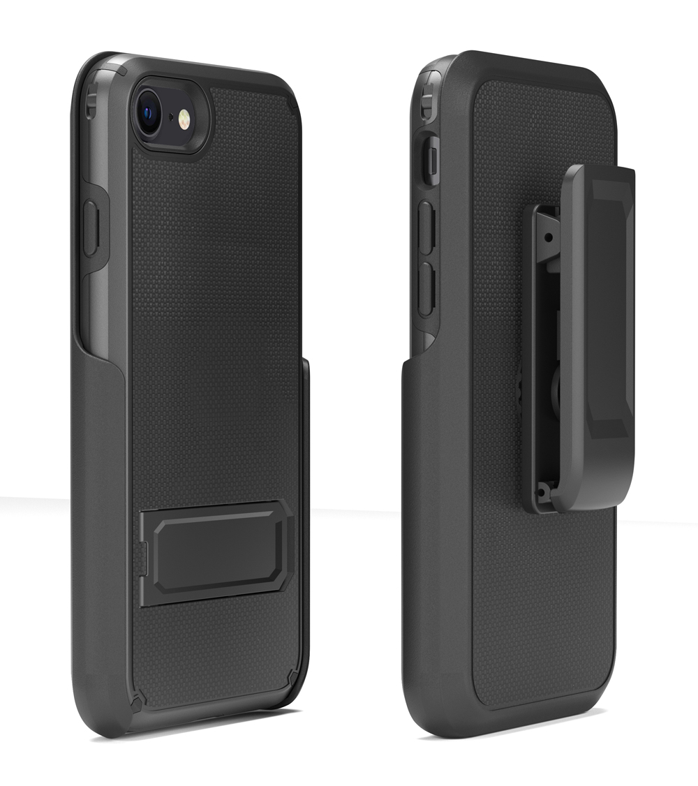 Base Duraclip Case with Holster for iPhone SE 2/3
