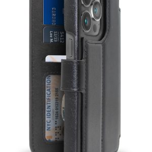 Base Folio Wallet Case for iPhone 14 Pro Max - Black