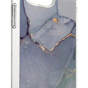 Base Marblelline Case for iPhone 14 Pro Max - Marble Luxury Case - Black