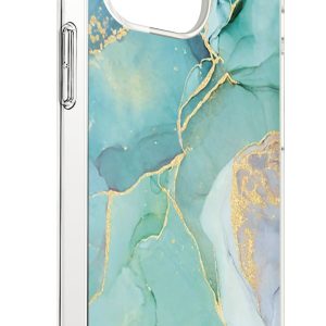 Base Marblelline Case for iPhone 14 Max - Marble Luxury Case - Black