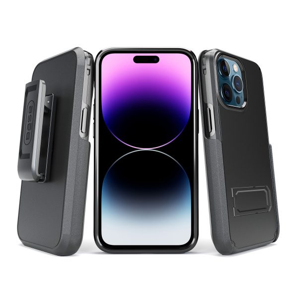 Base Duraclip Case with Belt Clip Holster for iPhone 14 Pro Max